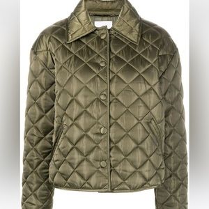 NWT Anine Bing Emilia Quilted Jacket. Sz L